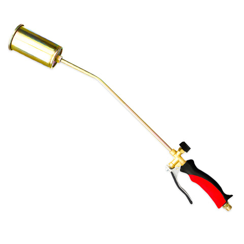 Cannello a Gas 70cm con Bruciatore ø60mm e Leva Rapida per Uso Professionale
