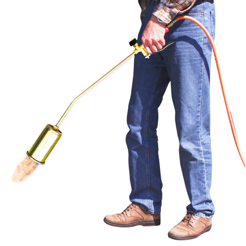 Chalumeau à Gaz 70cm avec Brûleur ø60mm et Levier Rapide pour Usage Professionnel