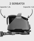 Pulitore Lavatappezzeria Lavamoquette per Tappezzeria Divani Interni Auto 650W Potenza 12kPa con Serbatoi Separati e Getto Acqua Ean-8681438109897