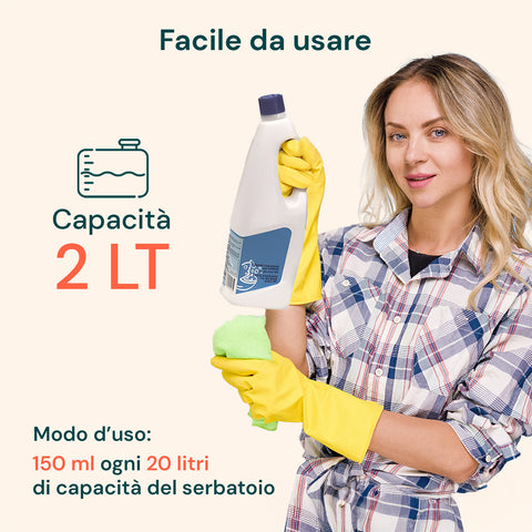 Liquido Disgregante Per Serbatoi Acque Nere 2l