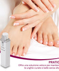 Risultato manicure e pedicure professionale con MicroNail: unghie curate e belle senza sforzo, soluzione veloce e pratica