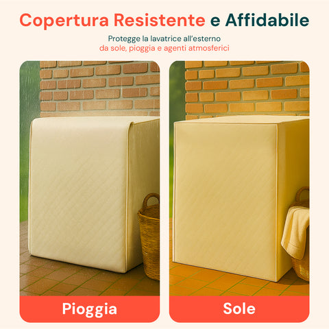 Copertura resistente e affidabile per protezione all'esterno da sole, pioggia e agenti atmosferici dannosi