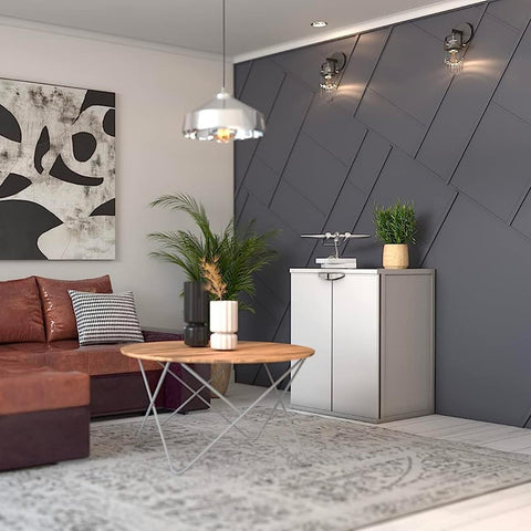 Mobiletto Coprilavatrice da Esterno e Interno in Resina PVC Impermeabile Ean-8006444009366