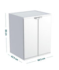 Mobiletto Coprilavatrice da Esterno e Interno in Resina PVC Impermeabile Ean-8006444009366
