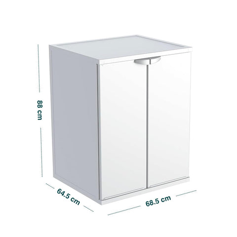Mobiletto Coprilavatrice da Esterno e Interno in Resina PVC Impermeabile Ean-8006444009366