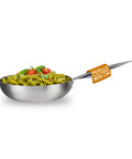 Padella Svasata Alta in Alluminio con Manico Inox – Vari Formati