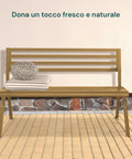 Panca Montecarlo Tortora In Acciaio Verniciato Con Design Moderno