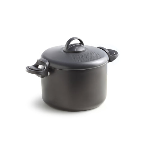 Pentola Con Scolapasta Antiaderente In Alluminio 22cm 5l