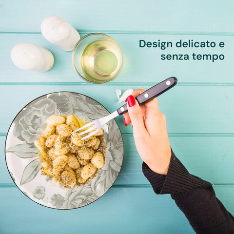 Servizio Piatti 18 Pezzi Decoro Bouquet In Porcellana Per 6 Posti Tavola