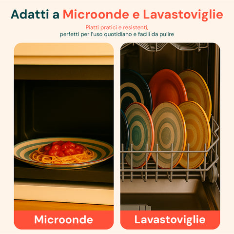 Piatti in stoneware per eleganza quotidiana, servizio in porcellana che unisce stile e praticità per uso di tutti i giorni