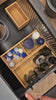 Avilia Set 5 Organizer Contenitori in Bambù Modulabili Salvaspazio Multiuso per Casa e Cucina Ean 8056819050134