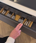 Avilia Organizer Portaposate in Bambù Estensibile 5 Scomparti Salvaspazio Multiuso Ean 8056819052657