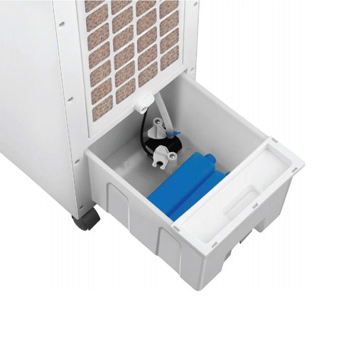 Wintem Rinfrescatore d'Aria Evaporativo Portatile 80W 3 Modalità, Serbatoio 6 Litri con Timer 7L, Telecomando e Display LED Ean-8052286430981