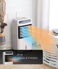 Wintem Raffrescatore Multifunzione Breeze 4 in 1 Riscaldamento, Deumidificazione, Purificazione Aria  80W-2000W con Timer, Telecomando e Ruote Ean-8052286430974