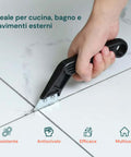 Raschietto Per Fughe Con Testa Angolata E Impugnatura Ergonomica
