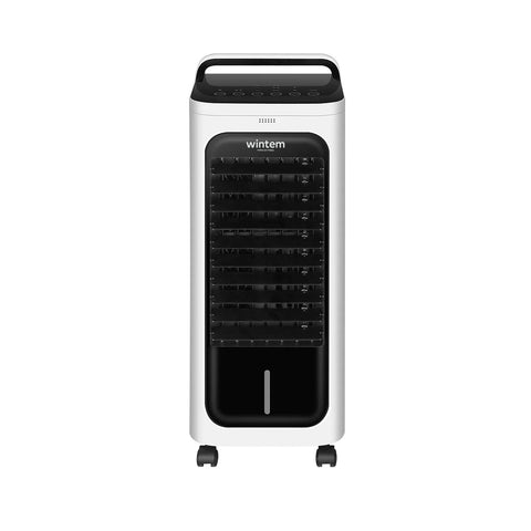 Wintem Rinfrescatore d'Aria Evaporativo Portatile 80W 3 Modalità, Serbatoio 6 Litri con Timer 7L, Telecomando e Display LED Ean-8052286430981