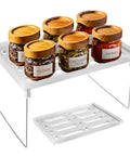 Avilia Set 3 Scaffali Richiudibili Salvaspazio Multiuso Design Compatto e Pieghevole Bianco Ean 8056819050189