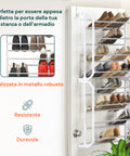 Scarpiera Per 24 Paia Di Scarpe Su Porta