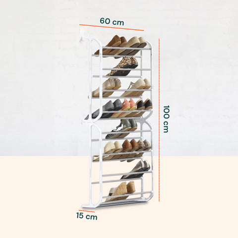 Scarpiera Per 24 Paia Di Scarpe Su Porta