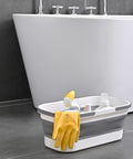 Avilia Secchio Pieghevole Salvaspazio in TPR Resistente con Manici e Design Compatto Richiudibile Ean 8056819050127