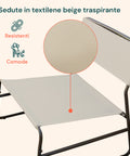 Set Cannes Salotto Con Tavolo In Vetro E 2 Poltrone