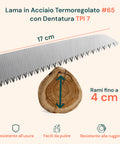 Segaccio Per Rami Richiudibile In Acciaio 40cm
