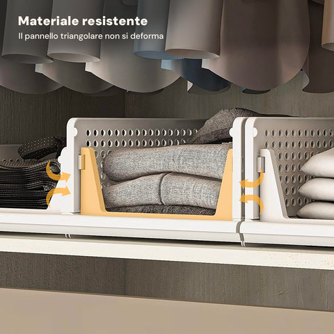 Avilia Set 3 Contenitori Cassetti Multiuso Portaoggetti Impilabili e Richiudibili i Ean 8056819050172
