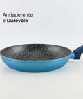 Avilia Padelle Antiaderenti Gaia Alluminio Blu con Fondo a Induzione Set 3 Pezzi con Manico Ergonomico Ean-8056819042856
