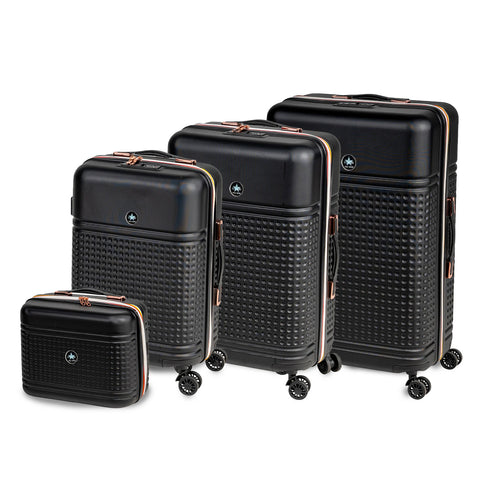 Set de 3 valises ABS – Trolley 55/66/76cm et Vanity Case