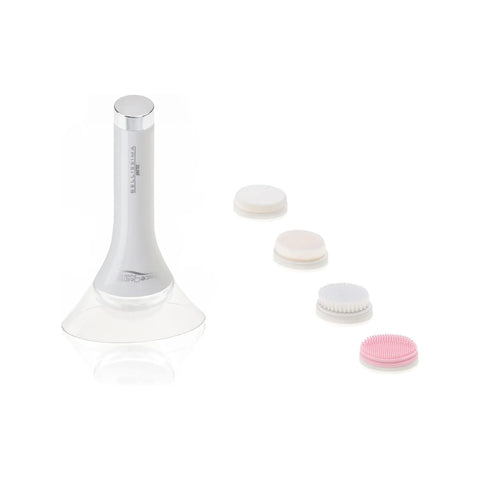 Bellissima Imetec Brosse Nettoyante Visage avec 4 Têtes Interchangeables