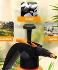 Spruzzatore a Pressione Pompa Irroratrice Manuale 2L con Ugello in Ottone per Giardino, Fertilizzanti e Nebulizzazione Ean-6933528757238
