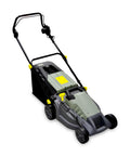 Tosaerba Elettrico 1600W con Regolazione Altezza, Motore AC e Ruote XL