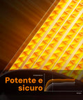 Wintem Termoventilatore Rapido Nives Compatto da Tavolo 3 Intensità e Protezione Surriscaldamento Ean-8052286431308