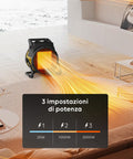 Wintem Termoconvettore Kinley Termoventilatore da Terra Ceramico 2000W con 3 Intensità e Protezione Antisurriscaldamento Ean-8052286431230