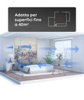 Wintem Ventilatore 50W Cold Mama 3 Velocità con Pale 40 cm, Treppiede Richiudibile Legno e Altezza Regolabile Struttura Metallo Ean-8052286431773