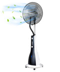 Ventilatore Nebulizzatore a Colonna 90W 3L, 5 Pale, Timer Regolabile Bianco -DCG-Ean-8052780961295