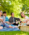 Zendea Coperta Telo Picnic 200x200cm in Poliestere Impermeabile con Manico e Tessuto Resistente Ean-8050030810379