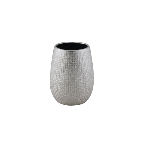 Verre porte-brosse à dents Hollywood Silver