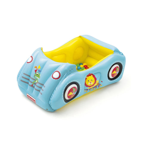 Voiture gonflable pour enfants avec balles 119x79x51cm