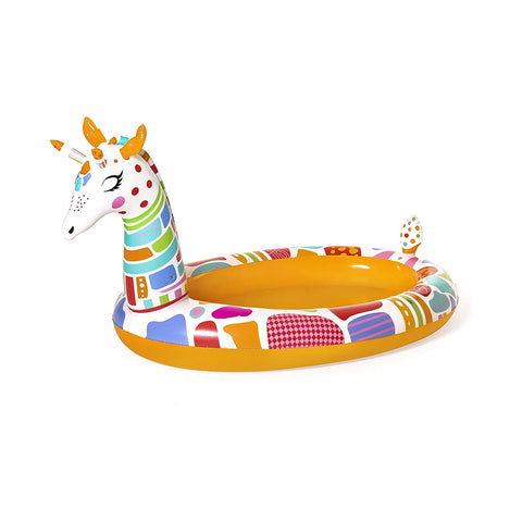 Piscine Girafe avec Fontaine +2 Ans 226x127cm
