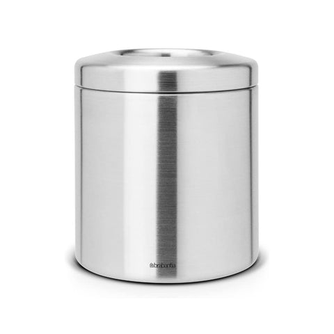 Poubelle de table en acier satiné 1,5l