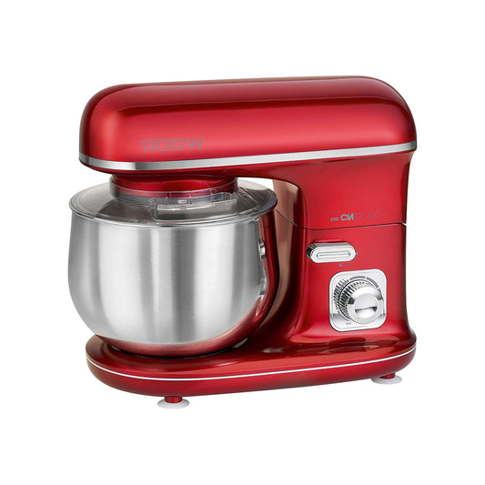 immagine-1-clatronic-impastatrice-planetaria-da-5-litri-1100w-rossa-km-3712-red-ean-4006160638783