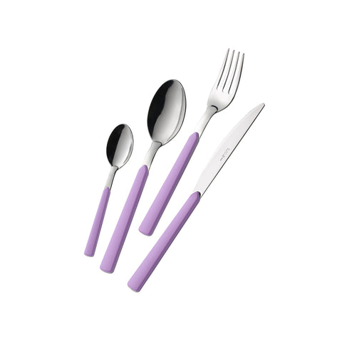 Set de 24 couverts en acier Fast Lilla