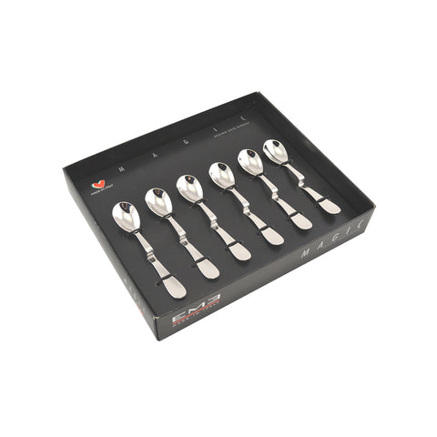 immagine-1-eme-set-6-cucchiaini-in-acciaio-per-espresso-magic-ean-8005187201617