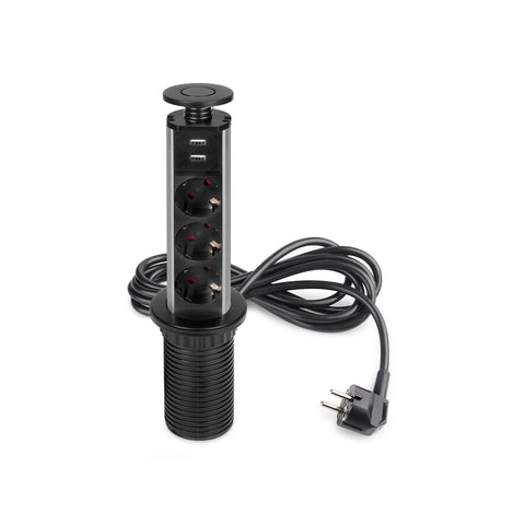 immagine-1-emuca-multipresa-a-scomparsa-verticale-da-scrivania-eu-con-3-prese-schuko-e-2-porte-usb-6cm-nero-ean-8432393286693