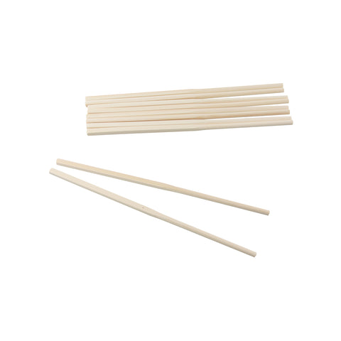 Lot de 10 baguettes chinoises en bambou 22,5cm