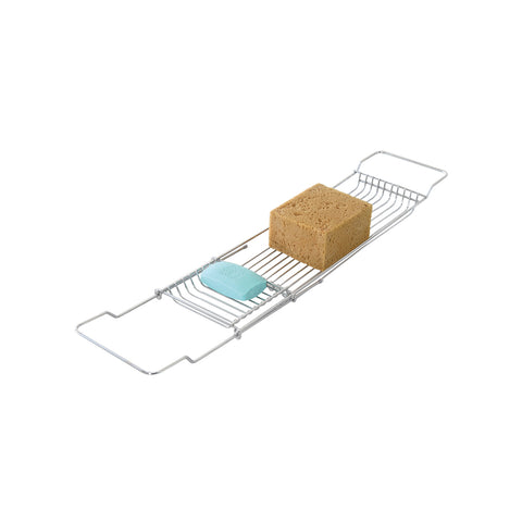 Étagère de baignoire extensible