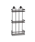 immagine-1-feridras-mensola-rettangolare-per-doccia-a-3-ripiani-in-acciaio-nero-24x50x11cm-ean-8056471560224