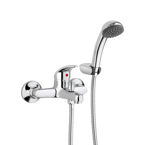 Miscelatore Monocomando Per Vasca Con Duplex E Soffione