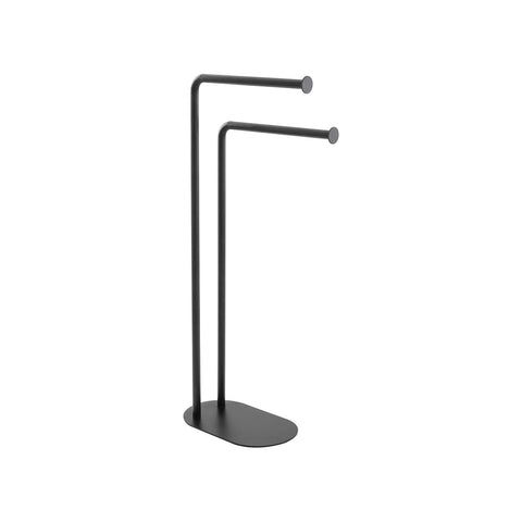 immagine-1-feridras-piantana-portasciugamani-2-bracci-in-acciaio-nero-30x805x17cm-ean-8056471554612